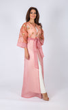 Turn heads at your next event in magnificent full-length cape. This beautiful piece comes with sequins embellishments.