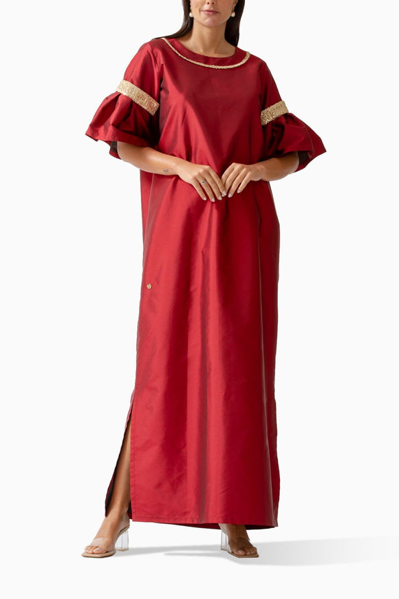 Kaftan-Dress with sequins